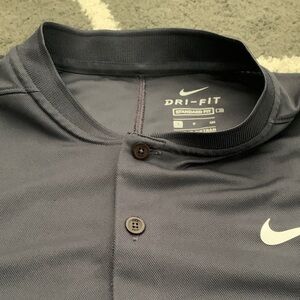 Nike Dri-FIT Dark Gray Polo Shirt